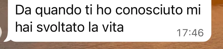 Screenshot di un risultato cliente