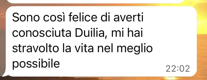 Screenshot di un risultato cliente